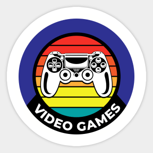 Video Games Sticker